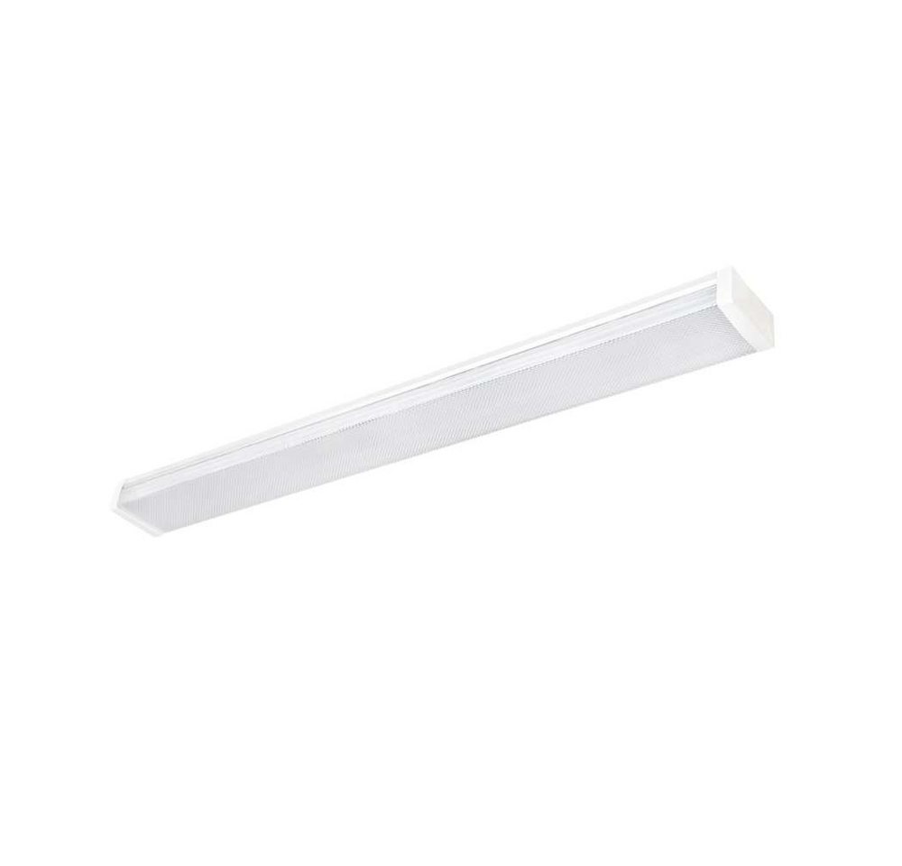 Spectrum LED Deckenleuchte 40w LED Pendelleuchte/ Deckenleuchte, Schulen, Büros, Krankenhäuser, Neutralweiß, 40w, 5100 Lumen, Neutralweiß, 1258x111x58mm, Kunsstoff und Aluminium, IP44 von Spectrum