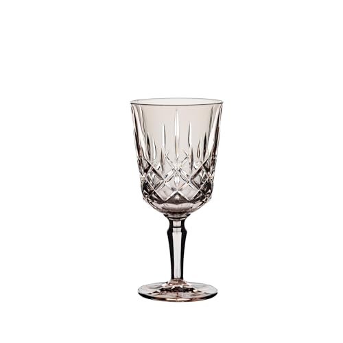 Spiegelau & Nachtmann, 2-teiliges Weingläser-Set, Taupefarbene Cocktailgläser/Weingläser, Kristallglas, 355 ml, Taupe, Noblesse Colors, 105217 von Spiegelau & Nachtmann