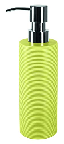 Spirella Tube Seifenspender mit Rillen-Design, pistazienfarben von Spirella