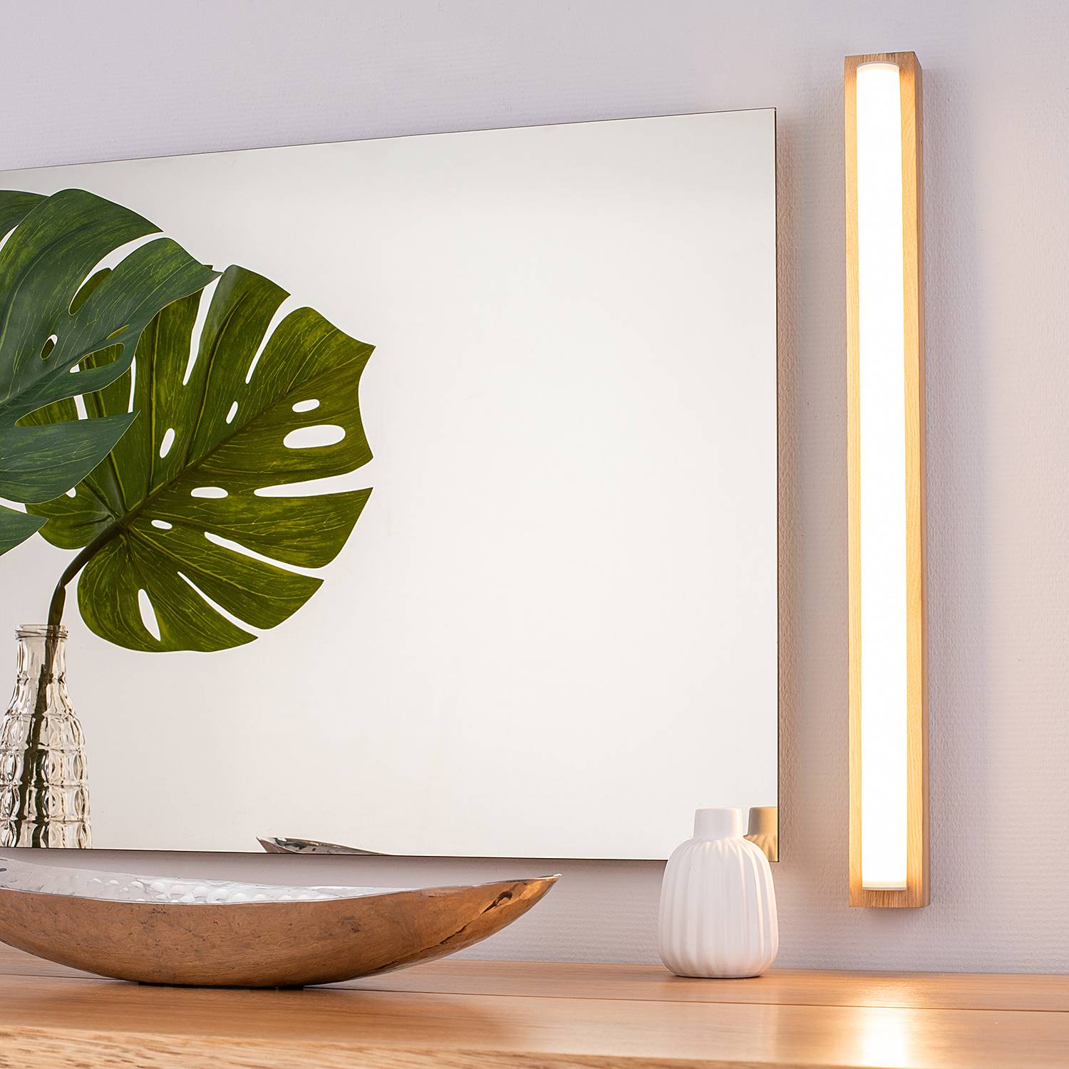 home24 Wandleuchte Aqua Viva Typ B 8cm Schwarz/Braun Eiche Massiv, geölt LED LED-Platine home24 Wandleuchte Aqua Viva Typ B 8cm Schwarz/Braun Eiche Massiv, geölt LED LED-Platine von home24