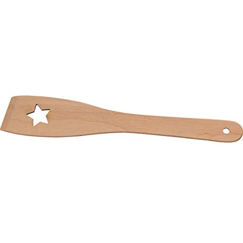 Spruchreif · Pfannenwender Holz · Motiv Tannenbaum Stern Rentier Holzpfannenwender · Küchenhelfer · Holzwender · Geschenkideen Weihnachten · Küchendeko (Stern) von Spruchreif