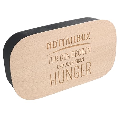 Spruchreif | Lunchbox mit graviertem Frühstücksbrettchen | Lunchbox für Kinder und Erwachsene | Lunchbox Kunststoff | Jausenbox | Frühstücksbox | Brotdose | Brotbox von Spruchreif