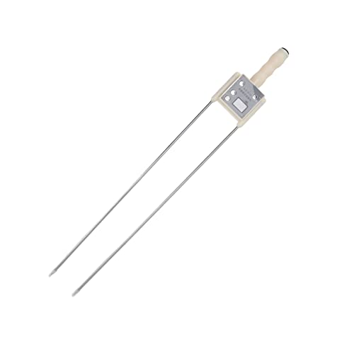 Srliya Getreidemesser, Schnelle Messung, LED-High-Definition-Display, Dual-Stahlnadel-Gras-Stroh-Detektor (S) von Srliya