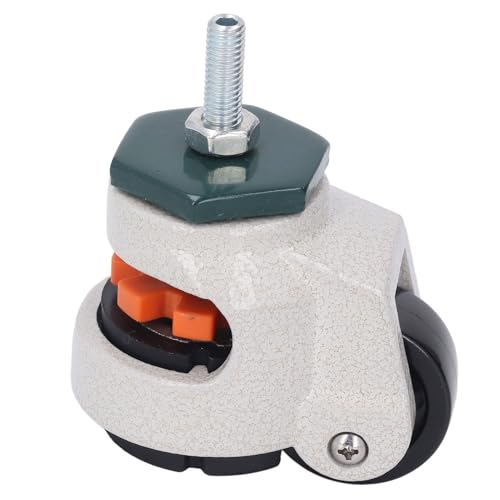 Werkbank-Nivellierrolle, Nivellierrolle, 40 Mm Außendurchmesser, M8-Gewindestange, Gummibasis, Höhenverstellbar, Nivelliermaschine Werkbank-Nivellierrolle, Nivellierrolle, 40 Mm Außendurchmesser, M8-Gewindestange, Gummibasis, Höhenverstellbar, Nivelliermaschine von Srliya