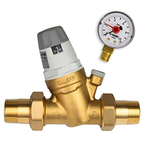 Stabilo-Sanitaer Wasserdruckminderer 1 1/4 Zoll DN32 Druckminderer für Wasser, Druckminderungsventil, Druckregler Hausanschluss von STABILO Sanitaer