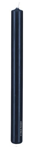 Stabkerzen Dunkelblau Nachtblau 30 x 3 cm, Inhalt 6 Stück, deutsche Markenkerzen tropffrei für Kerzenleuchter, Kerzen Leuchterkerzen von Stabkerzen