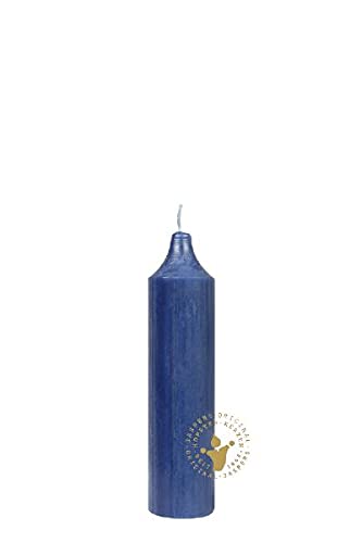 Stabkerzen durchgefärbte Ø 40 x 170 mm Royalblau, 1 Stück, Premium Kerzen von Jaspers Kerzen von Stabkerzen