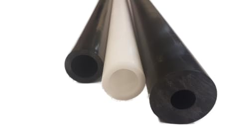 POM Hohlstab Kunststoff Rundrohr 20x10mm L= 10-95mm natur/weiß (20mm) von Stahl auf Mass