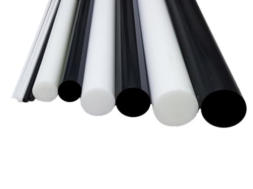 POM Rundstab Rundmaterial Kunststoff ⌀ 30mm L= 500-1500mm natur/weiß (1000 mm) von Stahl auf Mass