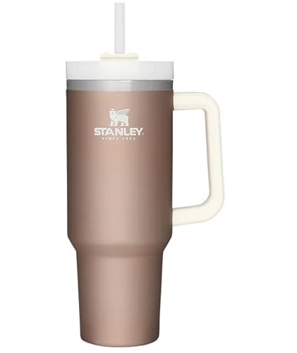 stanley 1,2‎ l, Adventure Quencher, wiederverwendbarer, isolierter Edelstahl-Tumbler (Rose Glow) von STANLEY