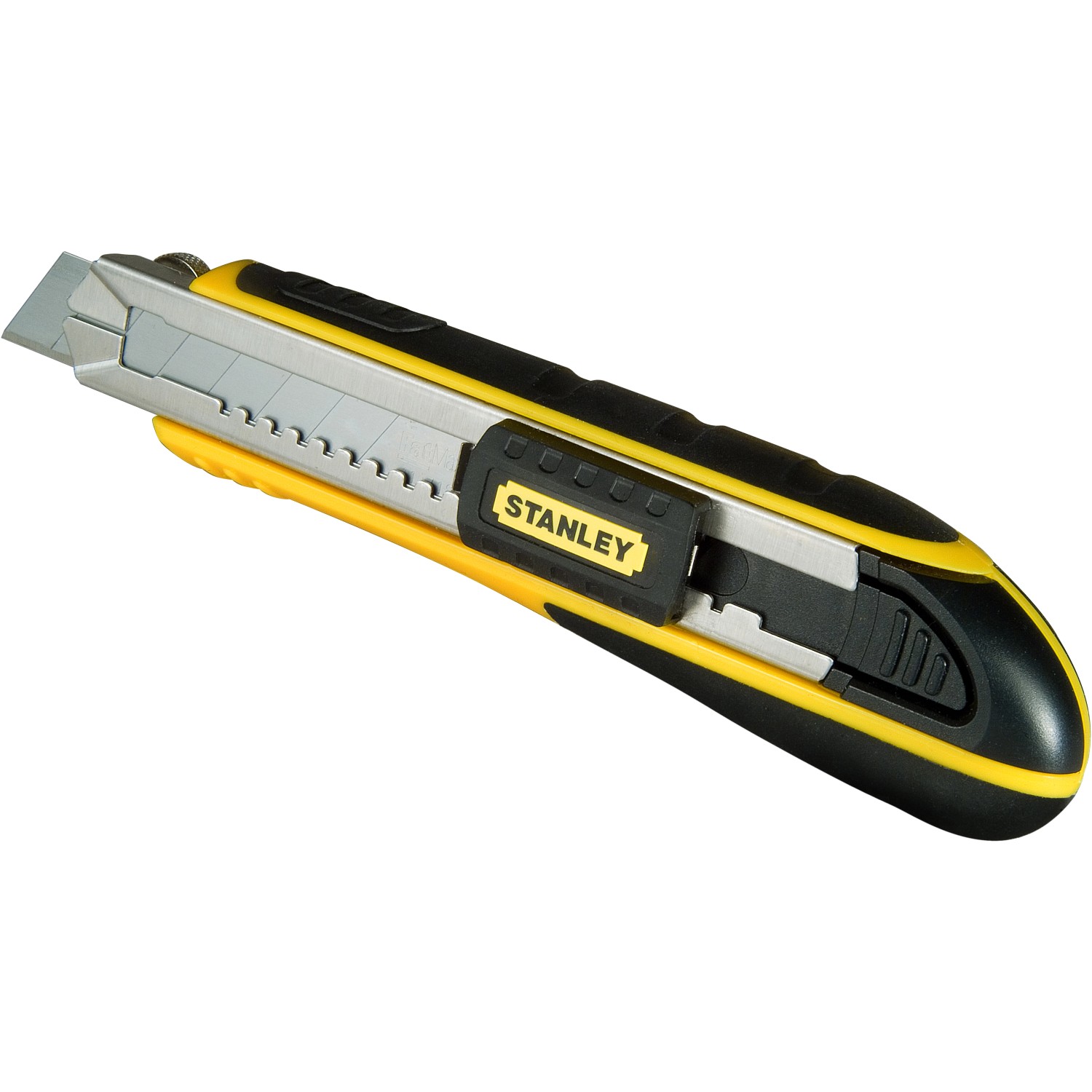 Stanley Cuttermesser FatMax™ 18 mm mit Magazin Schwarz-Gelb von Stanley