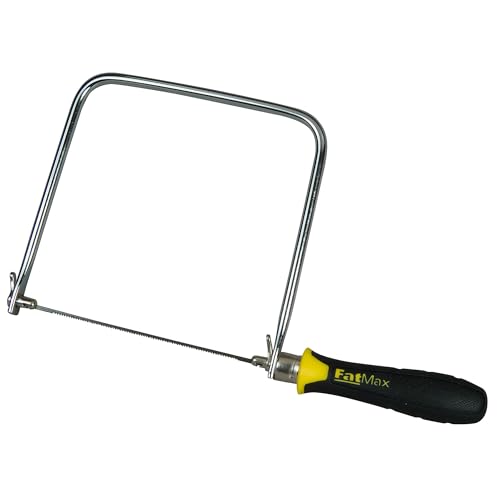 Stanley FatMax Dekupiersäge, 160mm Länge, verchromter Stahlrahmen, ergonomischer Handgriff, 0-15-106 von Stanley - FatMax