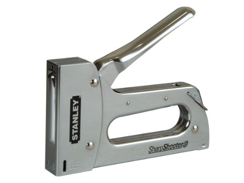 Stanley HD Standard Tacker (Griff feststellbar, Fenster zum Nachsehen des Füllstandes, 6 mm - 14 mm Tacker) 6-TR110 von Stanley