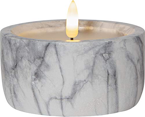 Star Trading 064-16 LED-Kerze "Flamme Marble" von Star