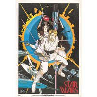 1st Edition Poster Luke Skywalker - Illustration by Howard Chaykin - Star Wars von Star Wars