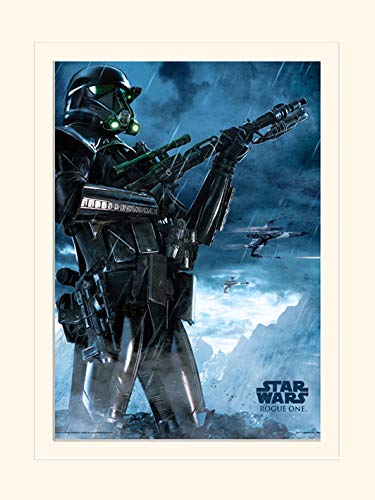 Star Wars Rogue Trooper Regen ein 'Tod' montiert Drucken,30 x 40 cm von Star Wars