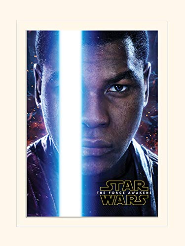 Star Wars Episode VII 'Finn Teaser' montiert Drucken,30 x 40 cm von Star Wars