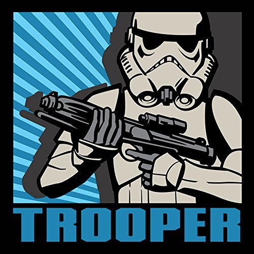 Star Wars Rebels Trooper, 30 x 30 cm, Leinwanddruck, Mehrfarbig von Star Wars
