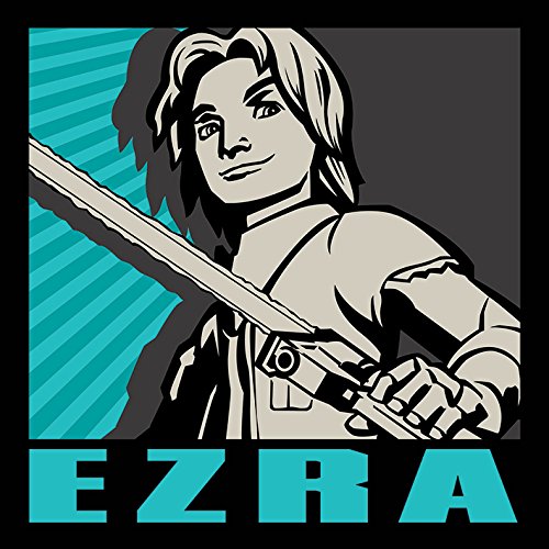 Star Wars Rebels Ezra, 30 x 30 cm, Leinwanddruck, Mehrfarbig von Star Wars