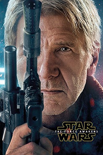 Star Wars The Force weckt – Hans Solo Teaser Maxi-Poster, mehrfarbig von Star Wars