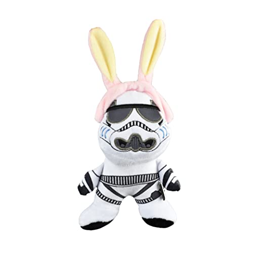 Star Wars: Oster-Sturmtrooper Bunny Quietschspielzeug für Hunde, 15,2 cm, Star Wars, Plüsch, Quietscher, Oster-Sturmtruppler, Spielzeug für Hunde, Ostern, gefüllt, Stormtrooper, 15,2 cm von Star Wars