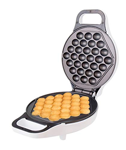 Hong Kong Eier Waffeleisen von StarBlue - Weiß - Hong Kong Stil Eierwaffeln in 5 Minuten, EU-Stecker von StarBlue