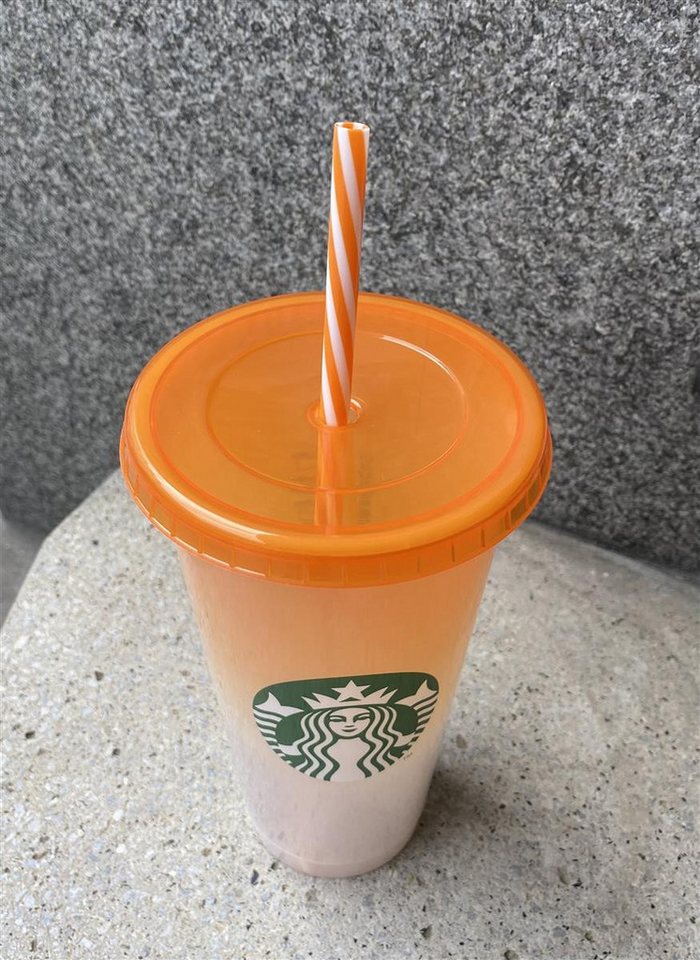 Starbucks Frühstücks-Geschirrset Starbucks Reusable Cold Cup Spring Colour Change 709ml Starbucks Frühstücks-Geschirrset Starbucks Reusable Cold Cup Spring Colour Change 709ml von Starbucks