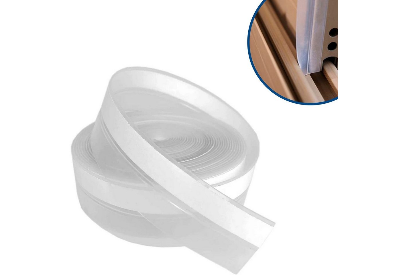 Starlyf Dichtungsband Insulation Strip, (Spar Set, 1-St., 1er, 2er oder 4er Pack), Dichtband für Tür Fenster, Zugluftstopper, 5 Meter, selbstklebend von Starlyf