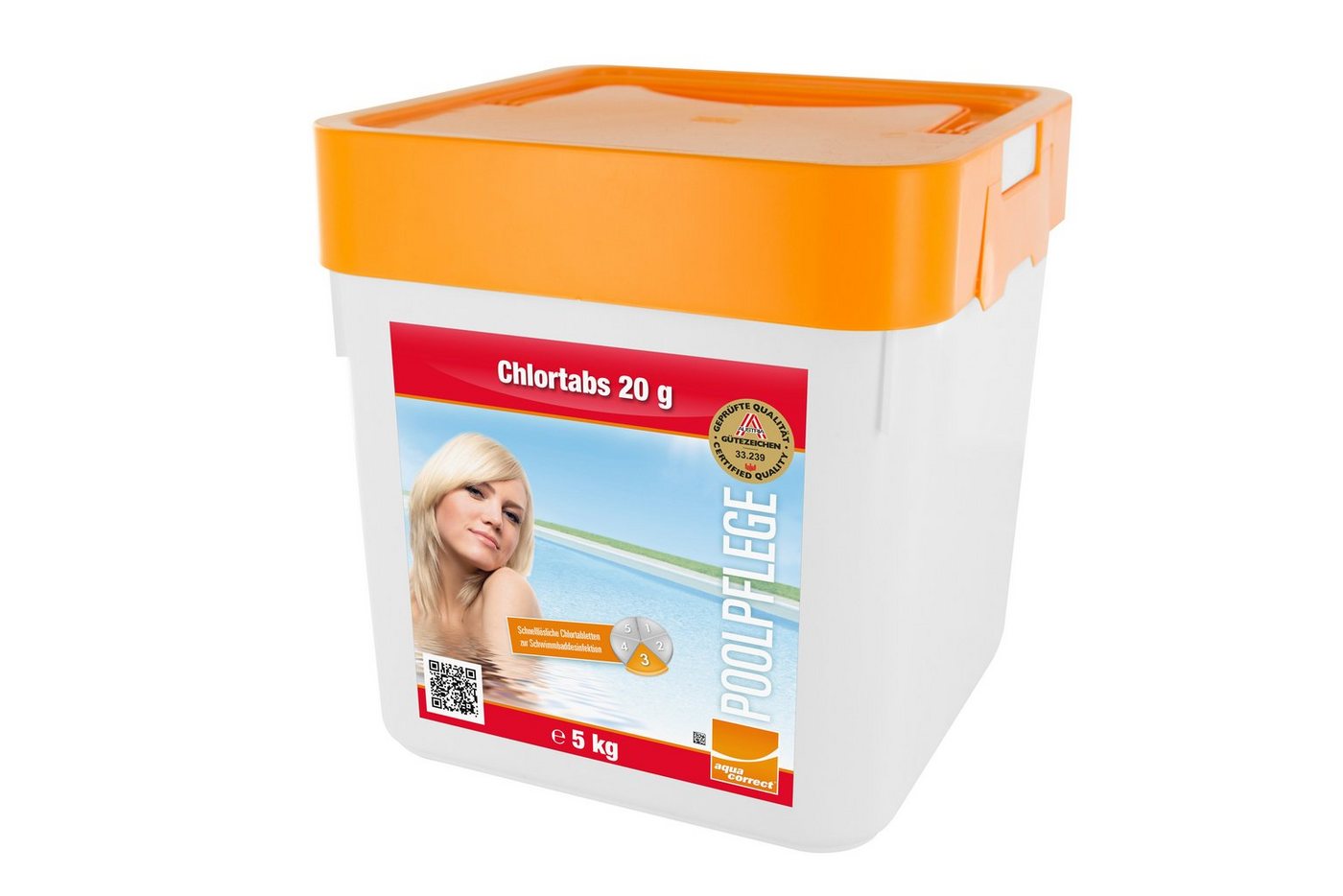 Steinbach Pool Chlortabletten Chlortabs 20g, schnell löslich, (Packung) von Steinbach Pool