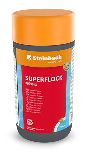 Steinbach Poolpflege Superflock flüssig, 1 l, Flockungsmittel, 0754301TD00 von STEINBACH