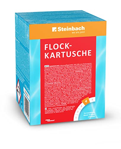 Steinbach Poolpflege Flockkartusche, 1 kg, Flockungsmittel, 0754001TDC8 von STEINBACH