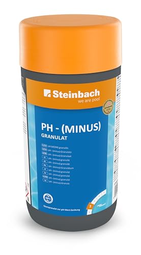 Steinbach Poolpflege pH-(Minus) Granulat, 1,5 kg, Einstellung des pH-Werts, 0753001TD00 von STEINBACH