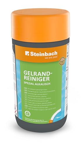 Steinbach Poolpflege Gelrandreiniger Spezial alkalisch, 1 l, Beckenreiniger, 0755101TD00 von STEINBACH