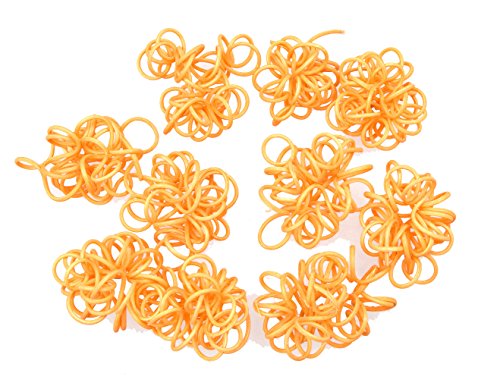 Rattanknoten, 2 mm, 10 Stück, orange von Steingaesser