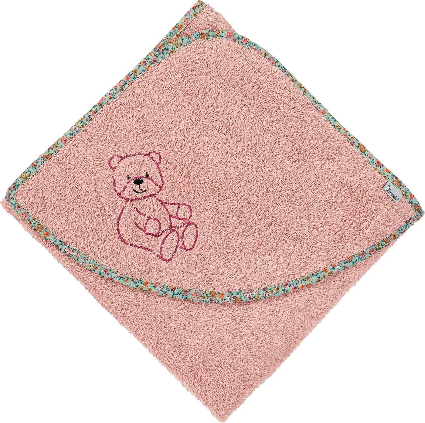 Sterntaler® Badetuch Baylee, Frottee (1-St), mit niedlichem Teddybär von Sterntaler®