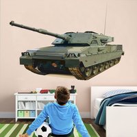 Panzer Militär Wandtattoo Held Soldat Armee Hubschrauber Kinderzimmer Kunstaufkleber Personalisiert Schlafzimmer Zimmer Wandaufkleber Aufkleber von StickersanddecalsArt