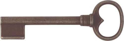 Schlüssel Eisen rostig 140 mm sehr groß - Qualität aus Europa seit 1998 von Stilmelange