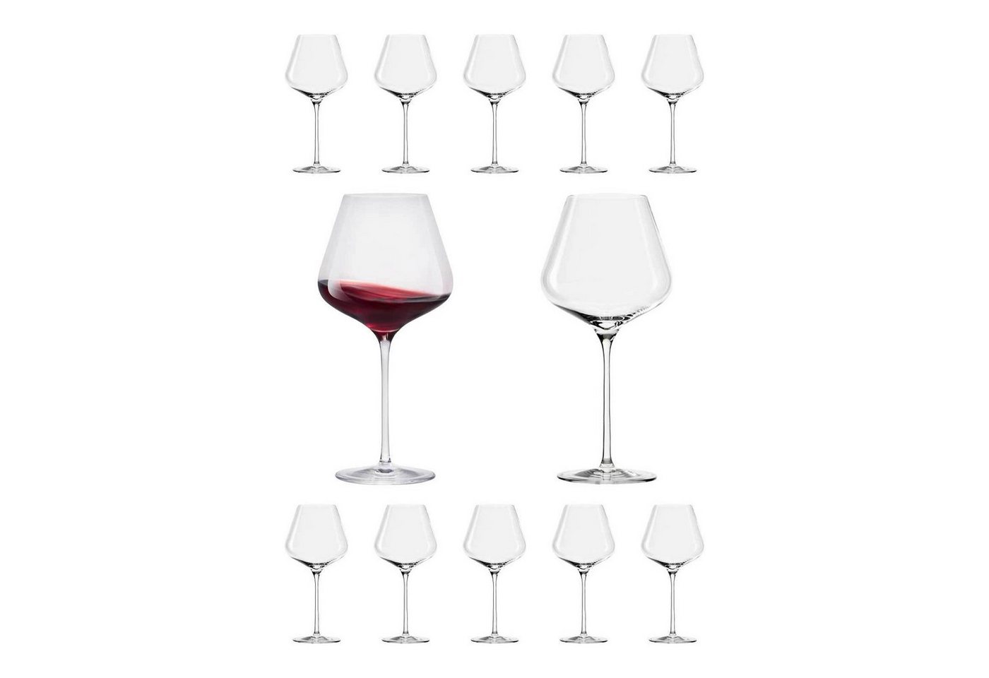 Stölzle Rotweinglas Quatrophil Burgundergläser 710 ml 12er Set, Glas Stölzle Rotweinglas Quatrophil Burgundergläser 710 ml 12er Set, Glas von Stölzle