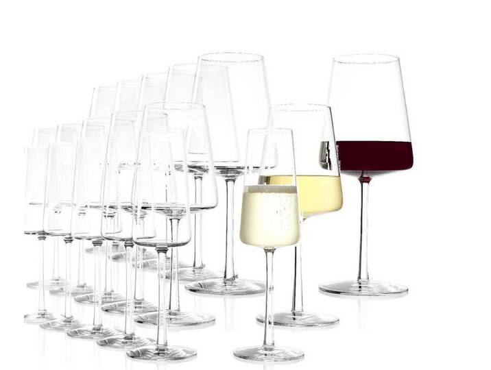 Stölzle Weinglas Lausitz Power Set 18tlg. Rotweinglas+Weißweinglas+Champanger, Glas, weiß Stölzle Weinglas Lausitz Power Set 18tlg. Rotweinglas+Weißweinglas+Champanger, Glas, weiß von Stölzle