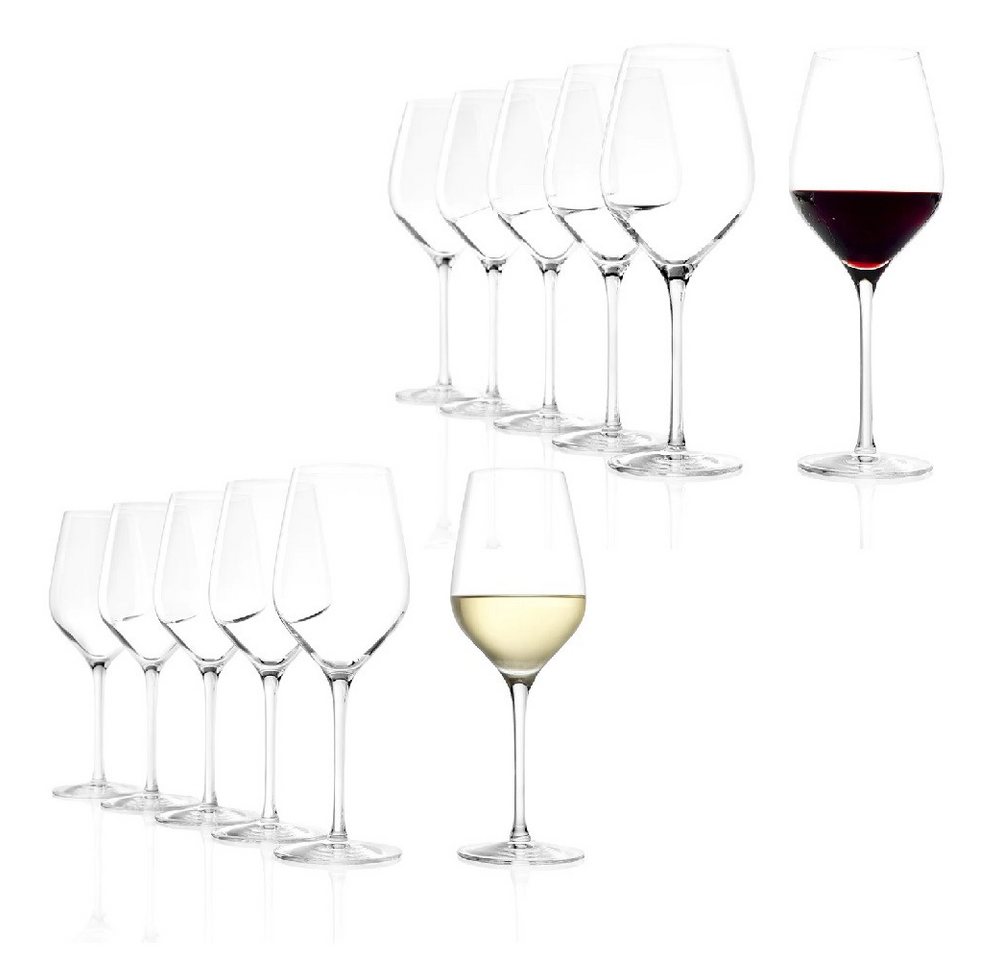 Stölzle Weinglas Stölzle Lausitz Exquisit Royal Weißweinkelch/Rotweinkelch Set 12 tlg, Glas Stölzle Weinglas Stölzle Lausitz Exquisit Royal Weißweinkelch/Rotweinkelch Set 12 tlg, Glas von Stölzle