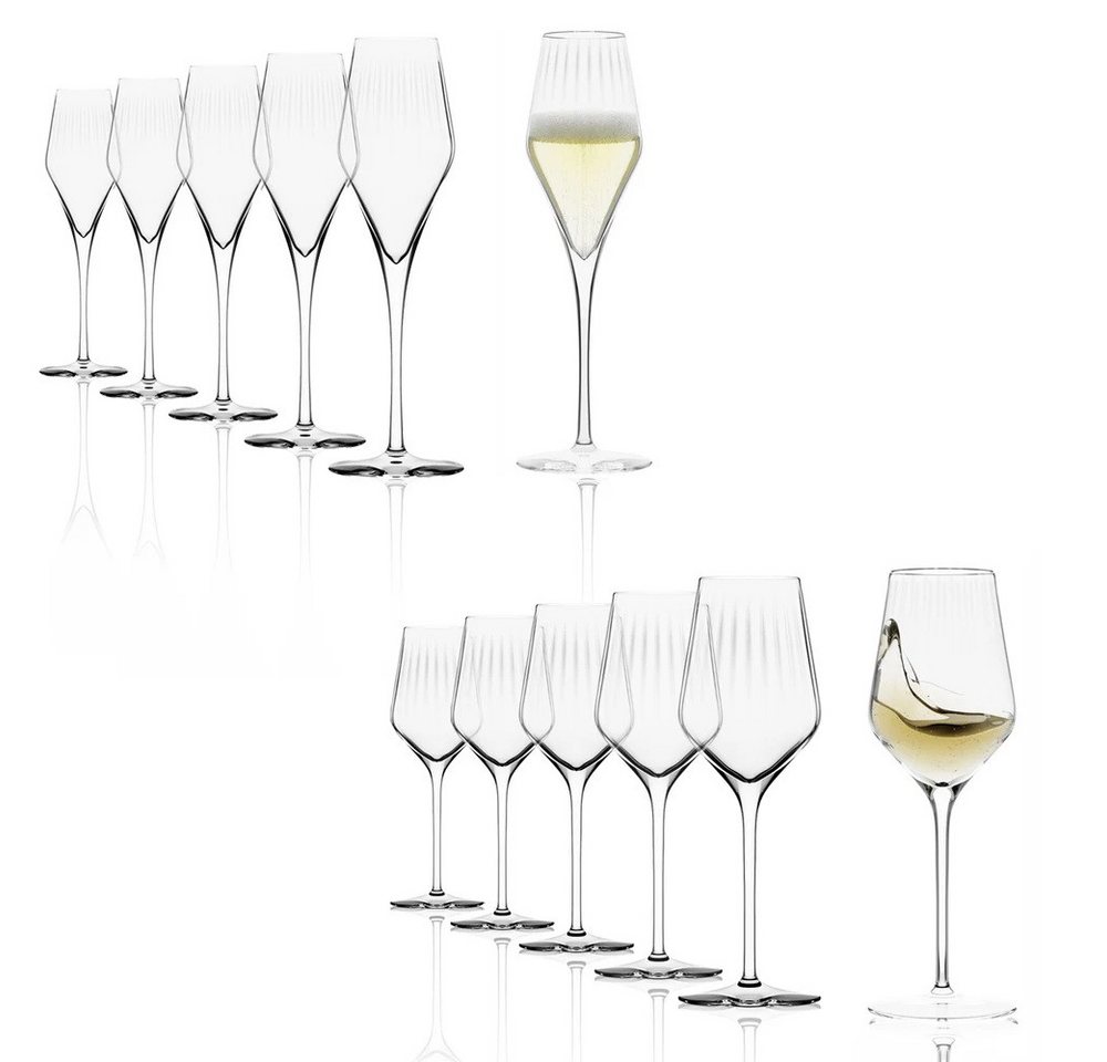 Stölzle Weinglas Stölzle Lausitz Symphony Weißweinkelch/Champagnerkelch Set 12 tlg, Glas Stölzle Weinglas Stölzle Lausitz Symphony Weißweinkelch/Champagnerkelch Set 12 tlg, Glas von Stölzle