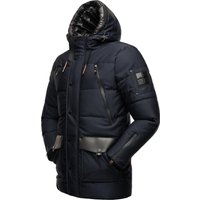 Stone Harbour Winterjacke "Mitjaa", mit Kapuze, Warm gefütterter Herren Wintermantel mit doppelter Kapuze von Stone Harbour