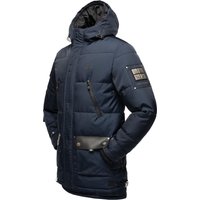 Stone Harbour Winterjacke "Tahaa", mit Kapuze, Warm gefütterter Herren Wintermantel mit doppelter Kapuze von Stone Harbour