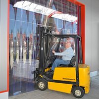 Streifenvorhang für den Außenbereich, Streifen Länge 2.000 mm, Überlappung 72 mm Streifenvorhang für den Außenbereich, Streifen Länge 2.000 mm, Überlappung 72 mm von Jungheinrich PROFISHOP