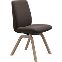 Stressless Polsterstuhl "Laurel", Leder BATICK, Low Back, Größe L, mit schräggestellten Beinen in Eiche natur von Stressless