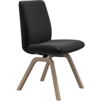 Stressless Polsterstuhl "Laurel", Leder BATICK, Low Back, Größe L, mit schräggestellten Beinen in Eiche natur von Stressless