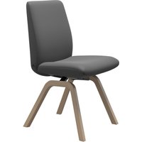 Stressless Polsterstuhl "Laurel", Leder BATICK, Low Back, Größe L, mit schräggestellten Beinen in Eiche natur von Stressless