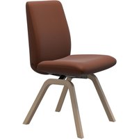 Stressless Polsterstuhl "Laurel", Leder PALOMA, Low Back, Größe L, mit schräggestellten Beinen in Eiche natur von Stressless