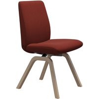 Stressless Polsterstuhl "Laurel", Microfaser DINAMICA, Low Back, Größe L, mit schräggestellten Beinen in Eiche natur von Stressless