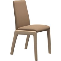 Stressless Polsterstuhl "Laurel", Microfaser DINAMICA, Low Back, Größe M, mit abgerundeten Beinen in Eiche natur von Stressless